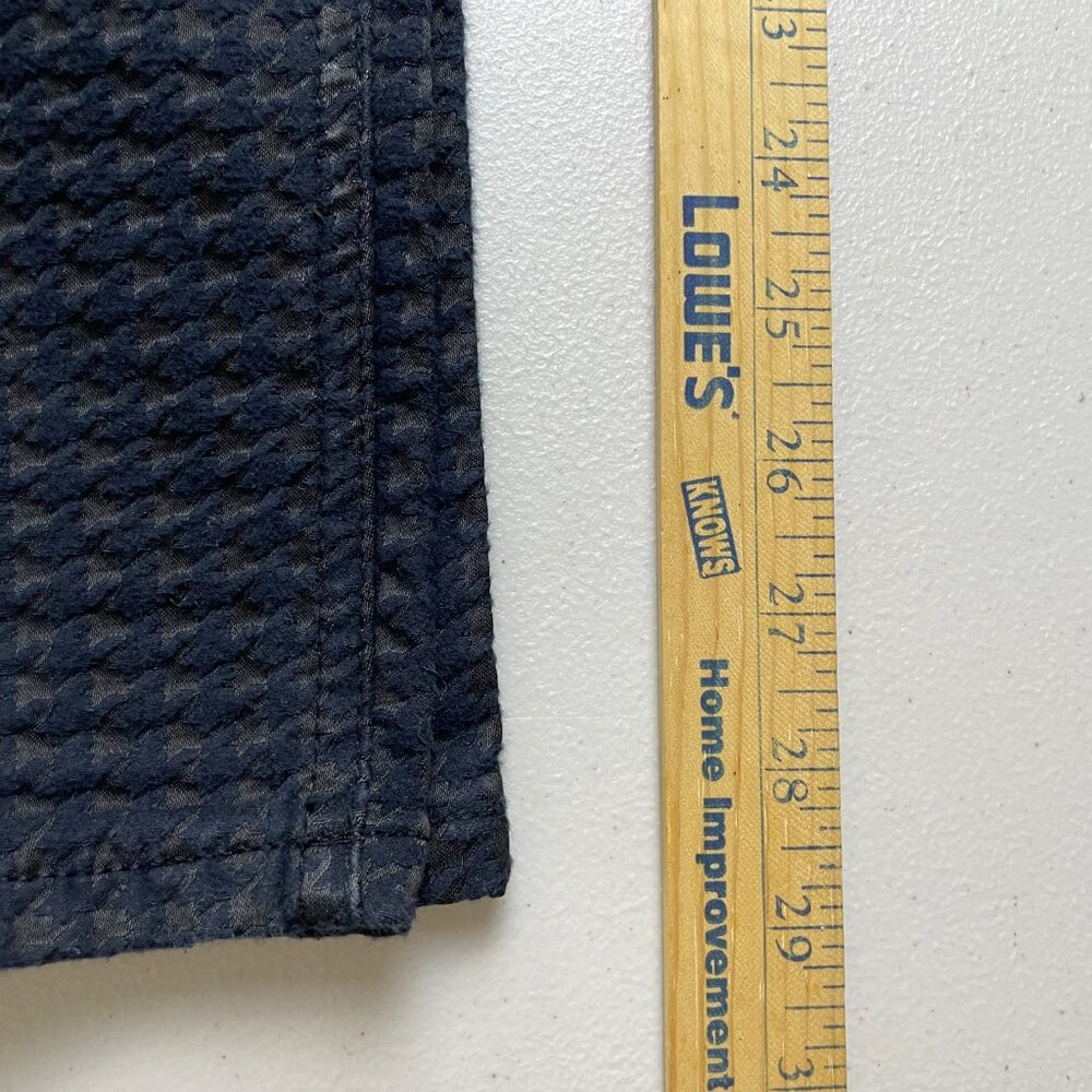 Maison Scotch Jeans Skinny Fit Houndstooth Textured Durable Fabric Black‎ W 27 - Picture 9 of 12
